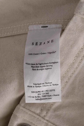 Jupe Sézane Beige en Coton