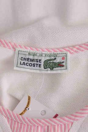 Top sans manche Lacoste Blanc en Coton