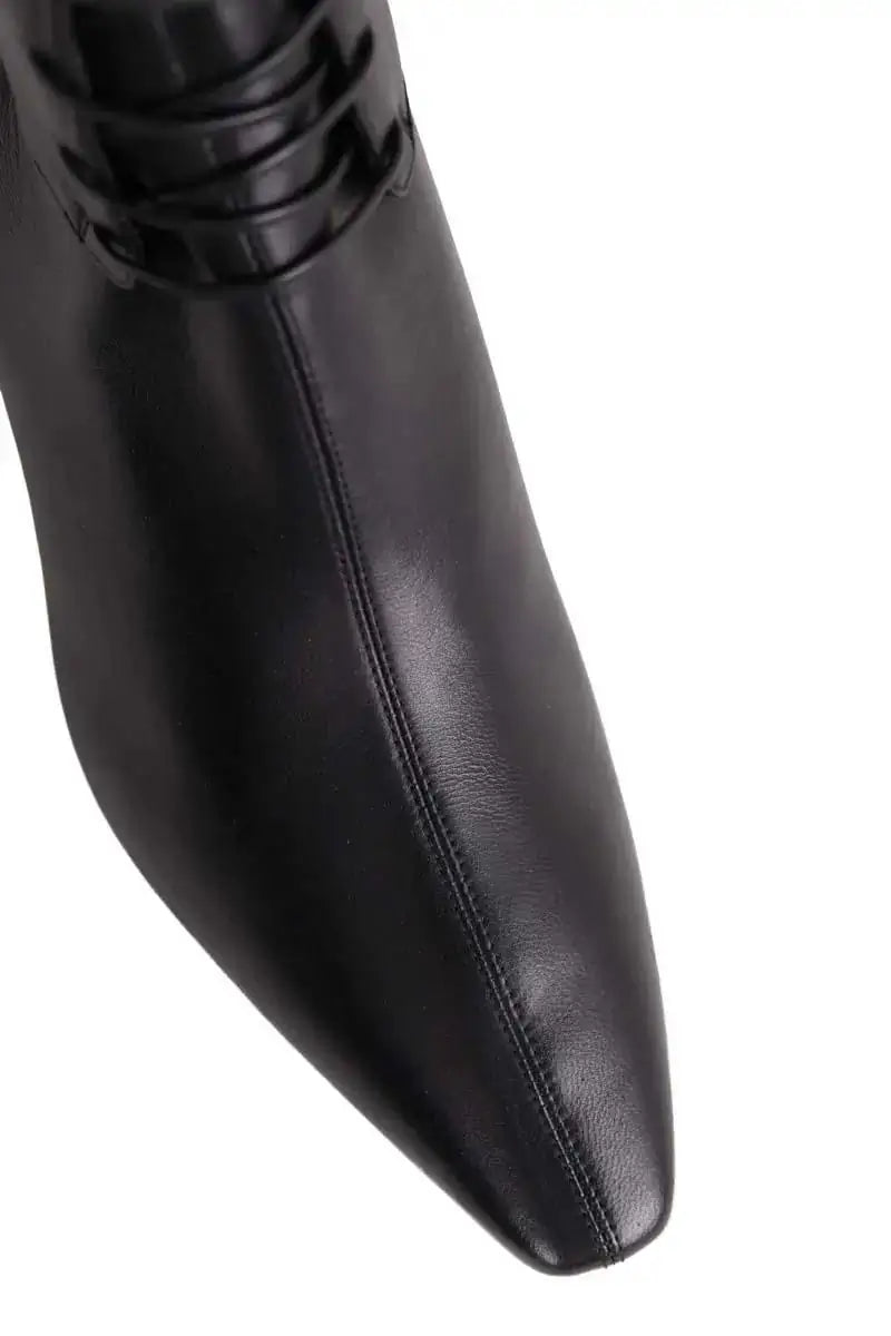 Boots LK Bennett Betty Noir en Cuir