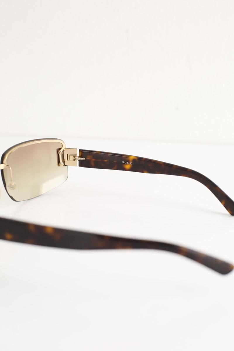 Lunettes de soleil Gucci  Marron