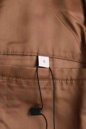 Manteau Sandro Camel en Synthétique
