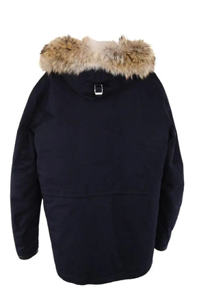 Manteau Sandro Marine en Tissu