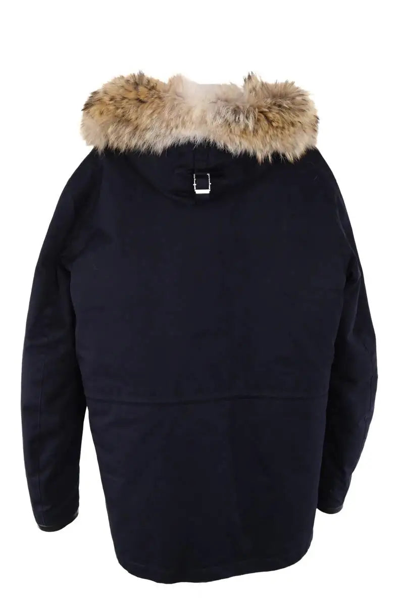 Manteau Sandro Marine en Tissu