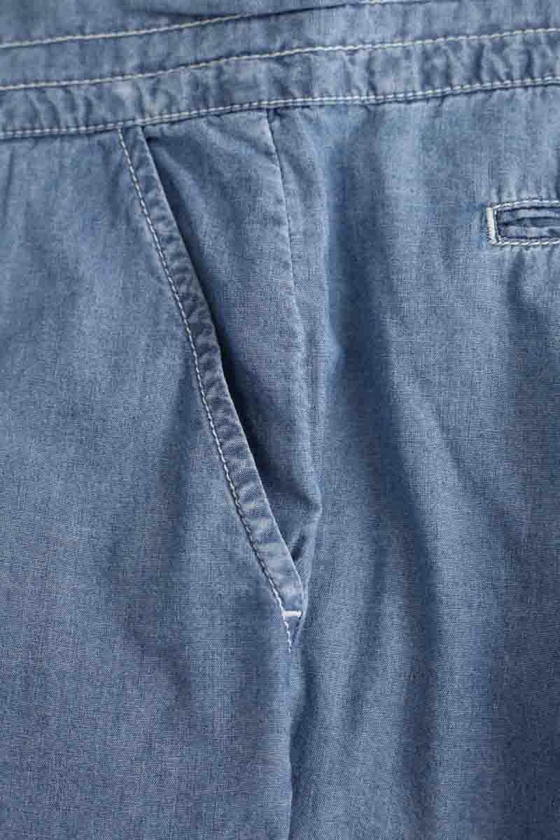 Pantalon droit Hartford  Bleu
