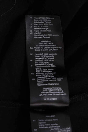 T-shirt Sandro Noir en Coton