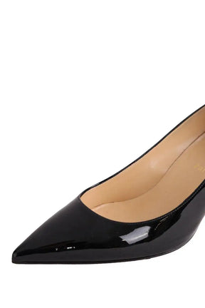 Talons Christian Louboutin Noir en Cuir verni