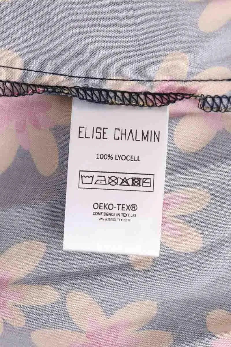Robe Elise Chalmin Marine en Coton