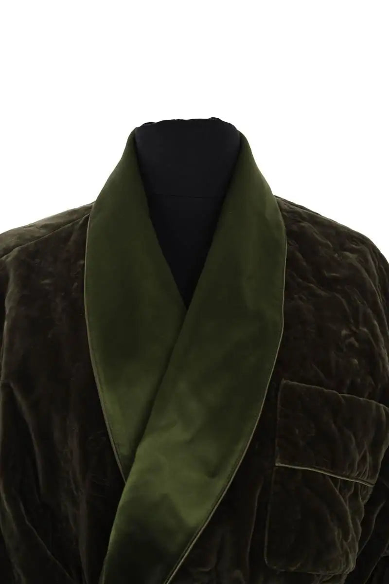Manteau Givenchy Vert en Velours