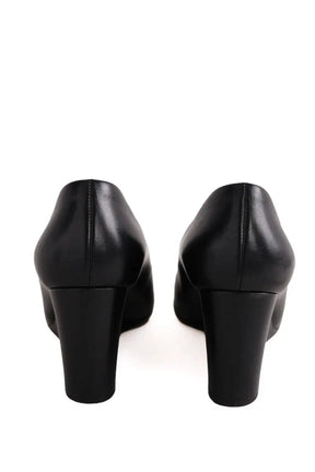Talons Salvatore Ferragamo Noir en Cuir