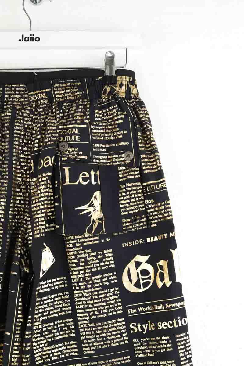 Bermudas John Galliano  Noir