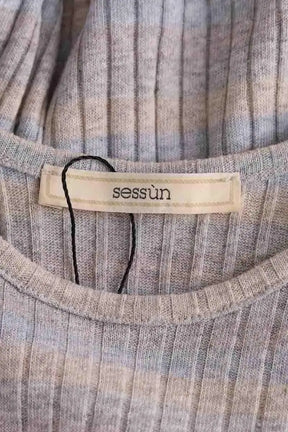 Robe Sessun Gris en Coton