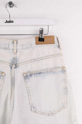 Jean large Sandro Bleu en Coton