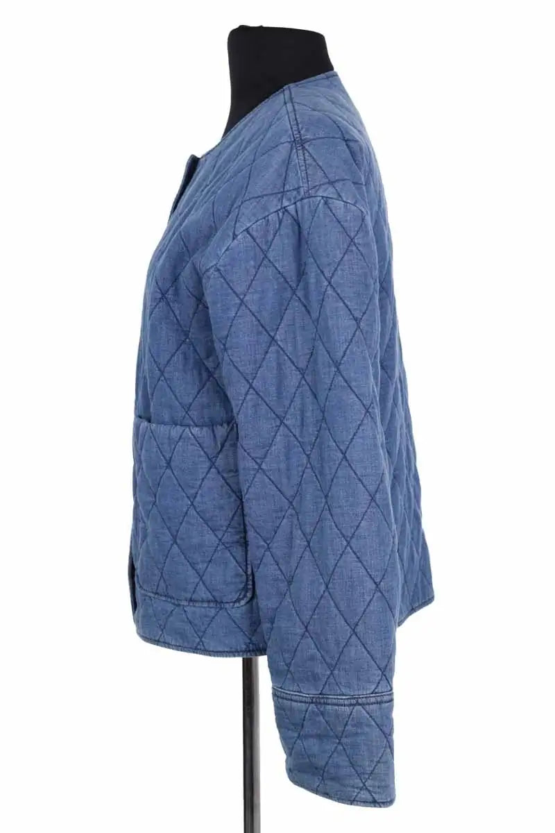 Veste Sézane Bleu en Coton