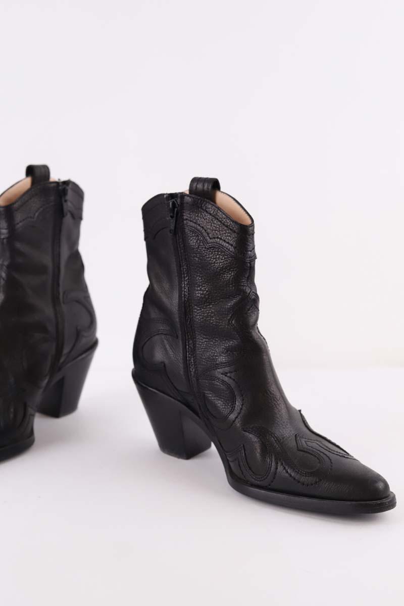 Santiags Free Lance  Noir