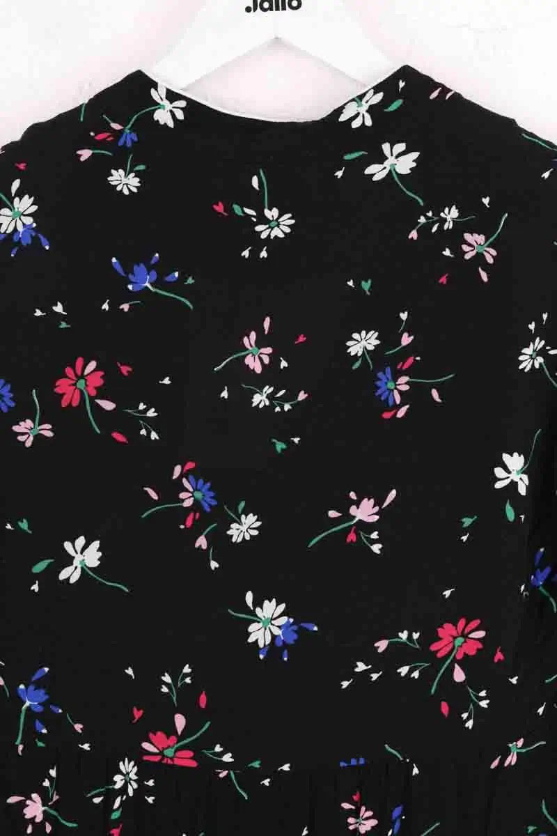 Robe Maje Noir en Viscose