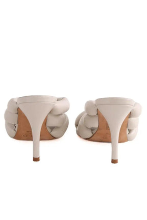 Talons Iro Ecru en Cuir