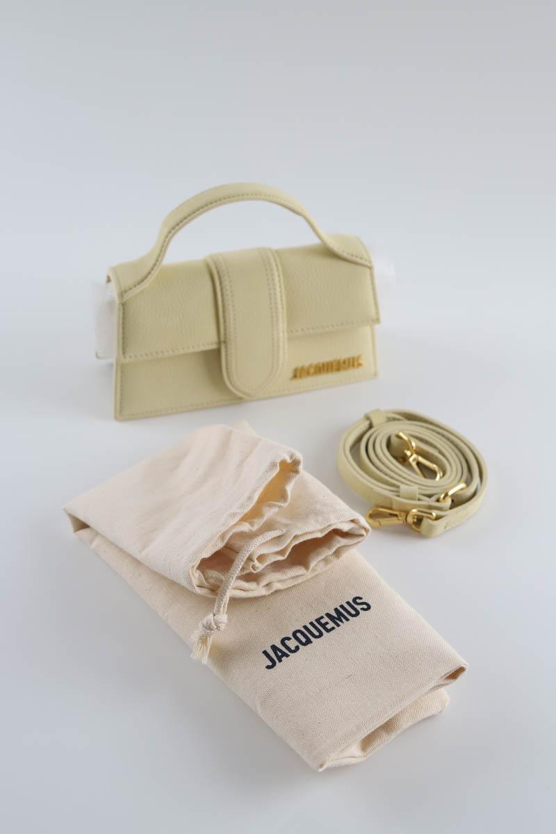 Mini sacs Jacquemus Le Bambino Jaune