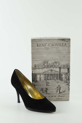 Talons Rene Caovilla  Noir