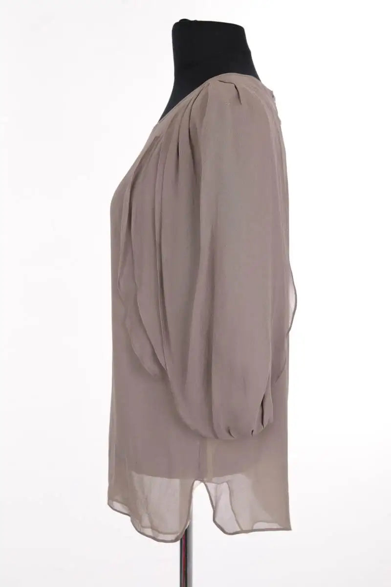 Blouse Vanessa Bruno Gris en Soie
