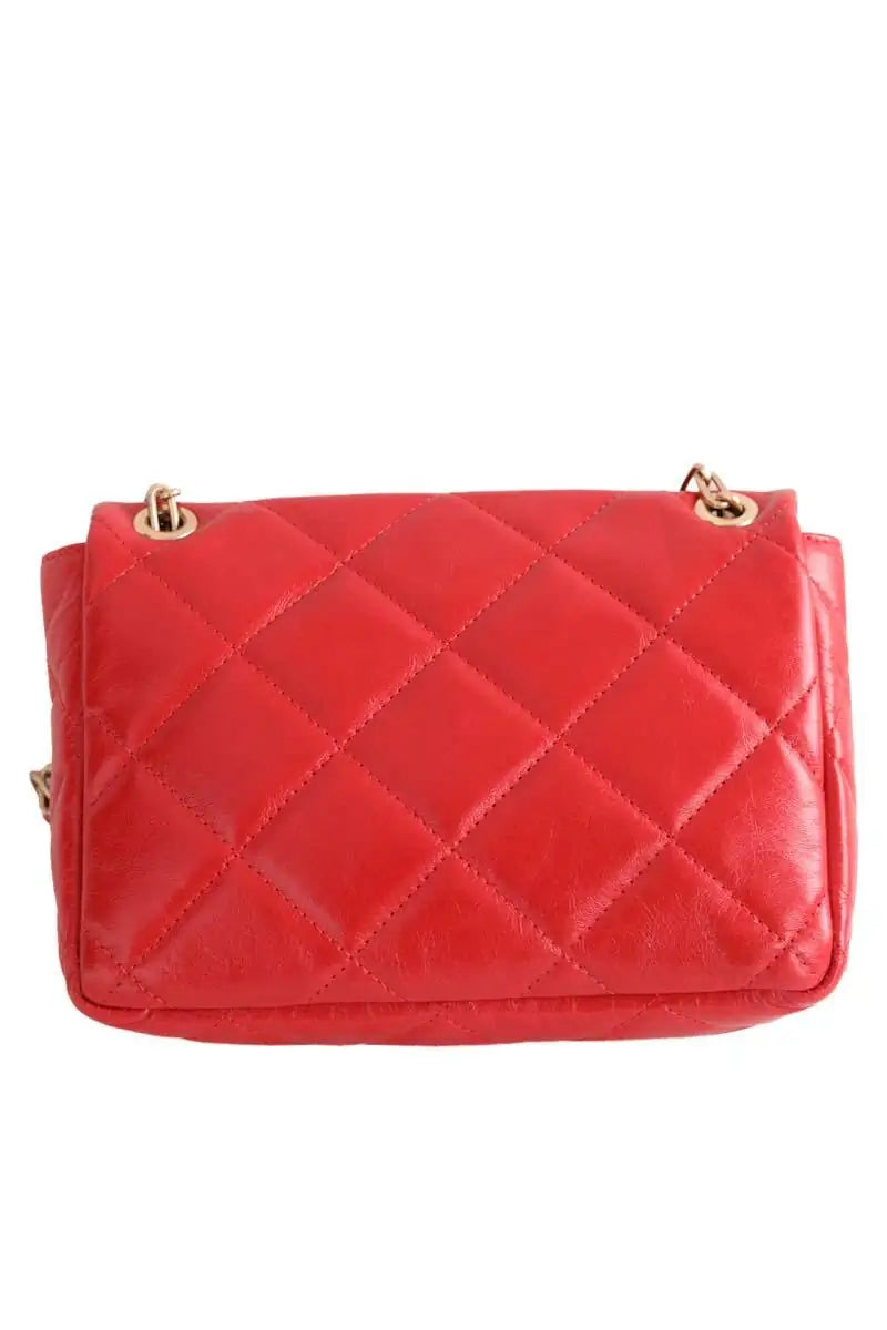 Grand Sac Moon Vanessa Bruno Rouge en Cuir