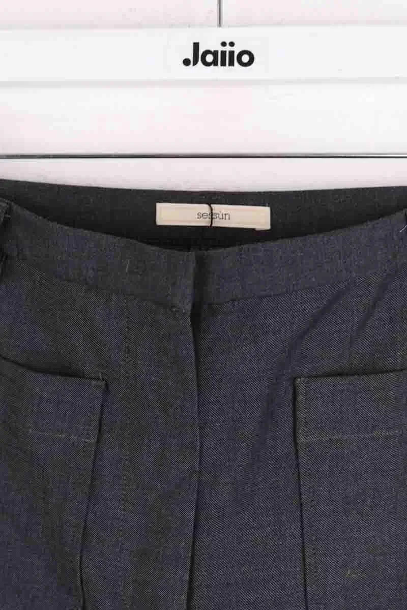Pantalon Sessun Anthracite en Synthétique