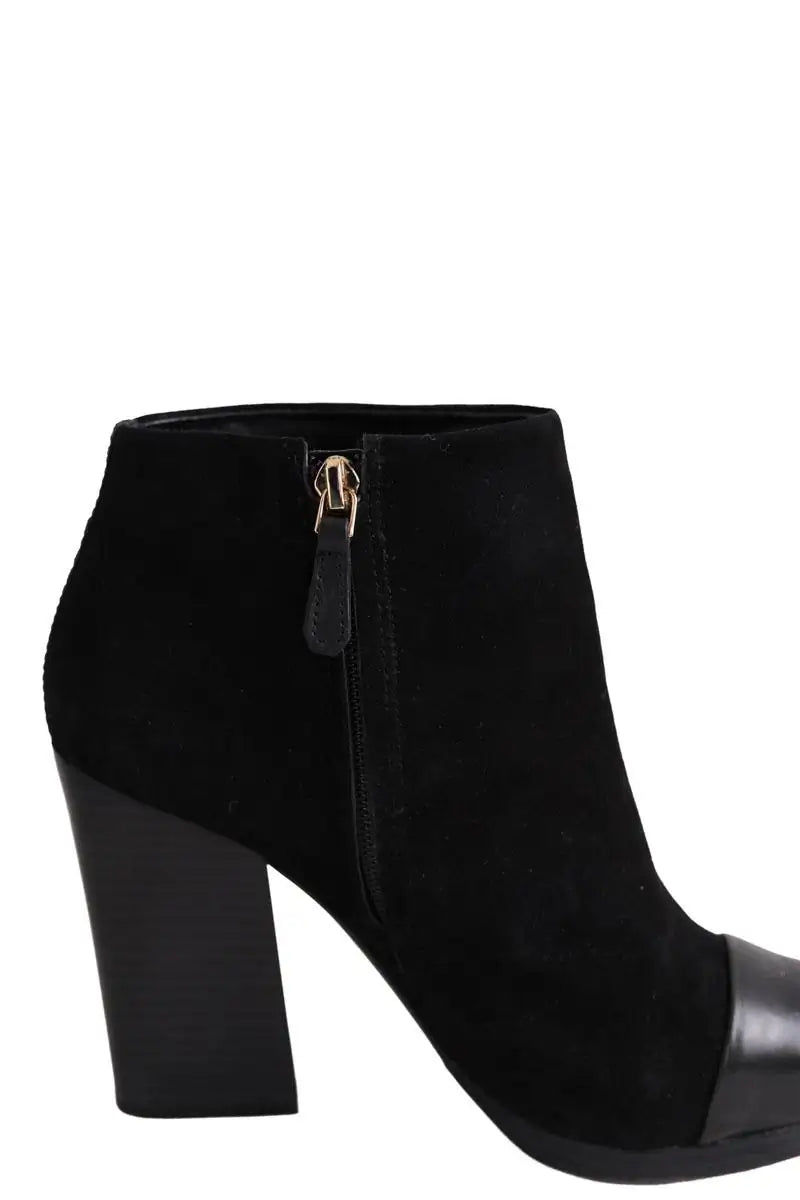 Boots Tory Burch Noir en Daim