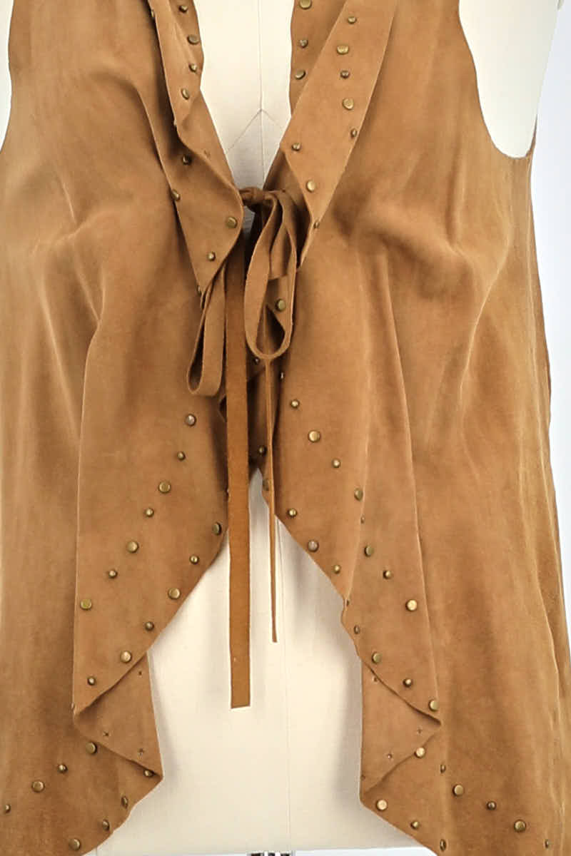 Tops sans manche Sandro  Marron