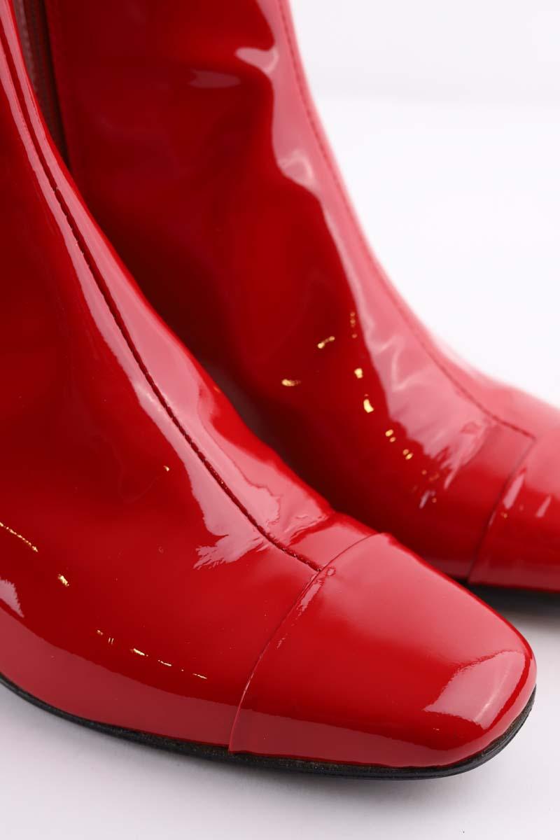 Boots Carel  Rouge