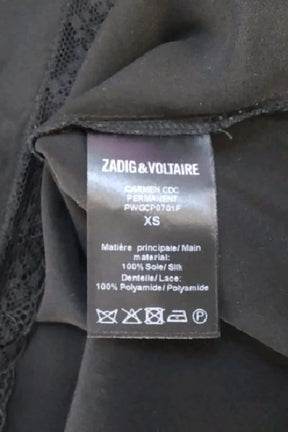 Tops sans manche Zadig & Voltaire  Noir