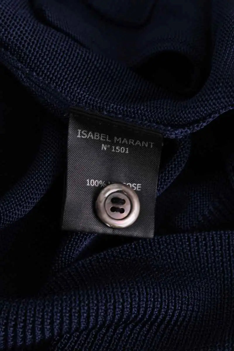 Cardigan Isabel Marant Marine en Viscose