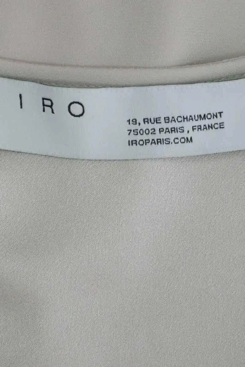 Blouse Iro Charina Ecru en Synthétique