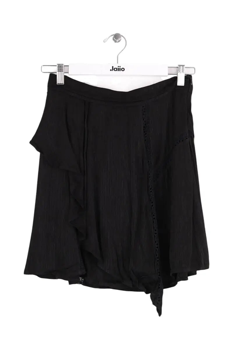 Jupe Iro Noir en Synthétique, taille M - Seconde Main
