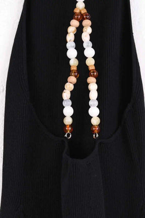 Robe Maje Richaine Noir en Viscose