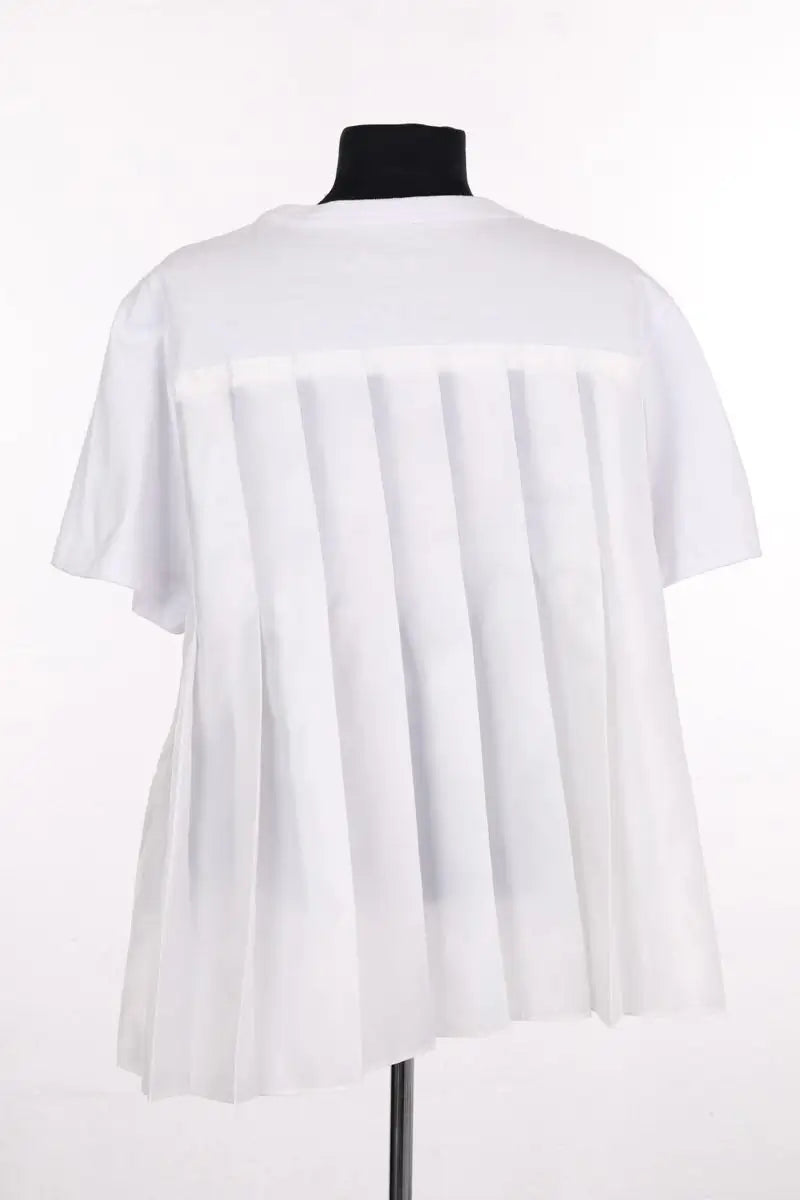 T-shirt Sacai Blanc en Coton