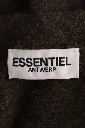Cardigan Essentiel Antwerp Kaki en Laine