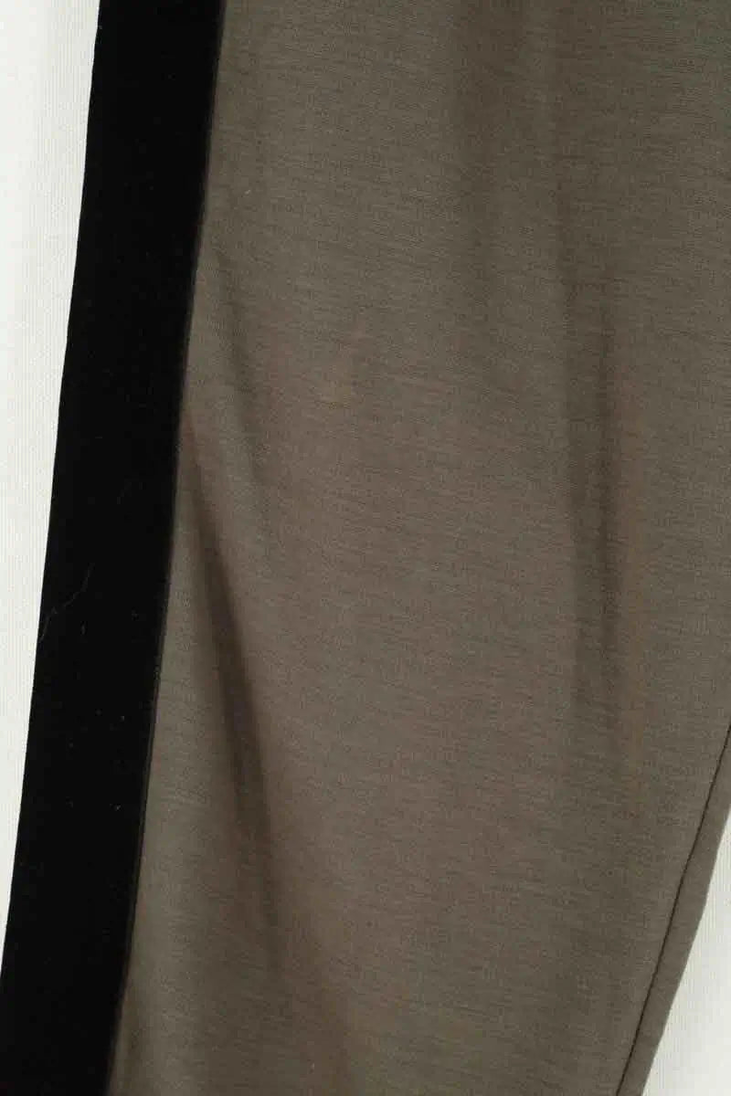 Pantalon slim The Kooples Kaki en Viscose