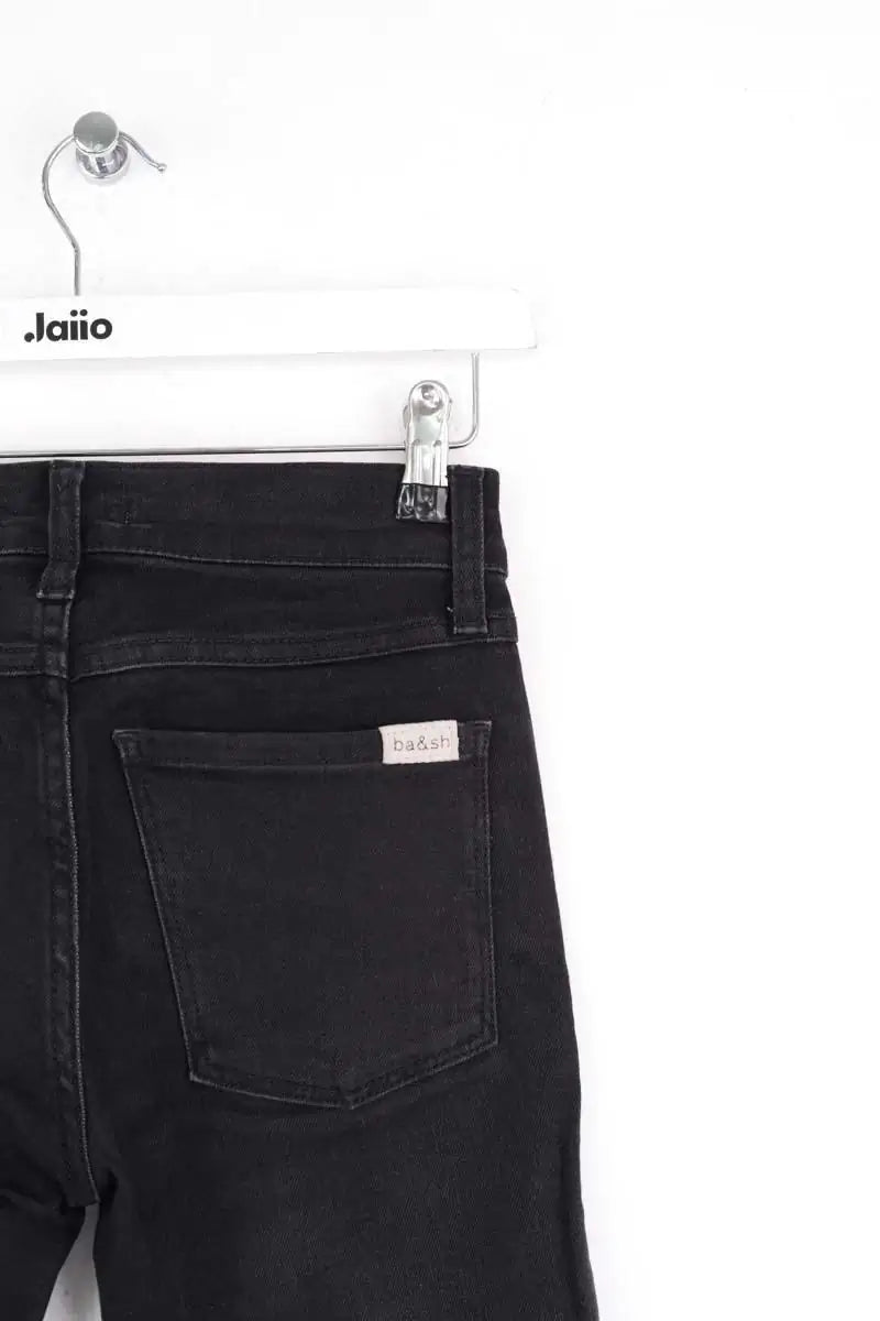 Jean slim Ba&Sh Noir en Coton