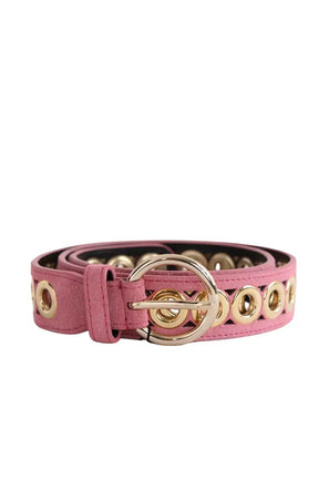 Ceinture en cuir Sandro Rose en Daim, taille S - Seconde Main