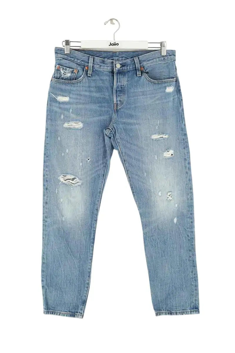 Jean droit Levi's 501 Bleu en Coton, taille M - Seconde Main