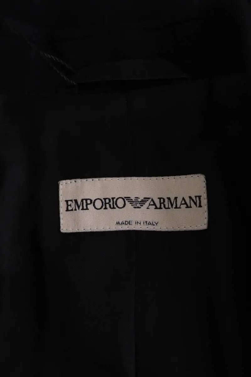 Veste Emporio Armani Noir en Laine