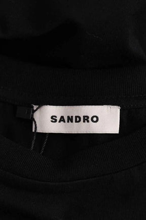 T-shirt Sandro Noir en Coton