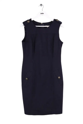 Robe Burberry Marine en Laine, taille L - Seconde Main