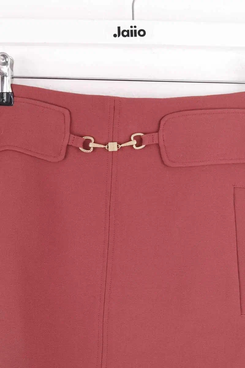 Jupe Tara Jarmon Bordeaux en Synthétique
