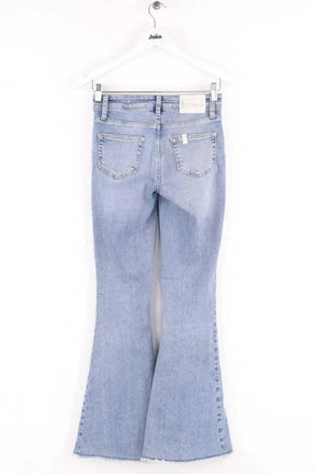 Jean bootcut Liu Jo Bleu en Coton