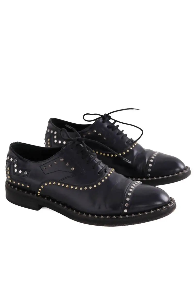 Chaussures à lacets Zadig & Voltaire Marine en Cuir