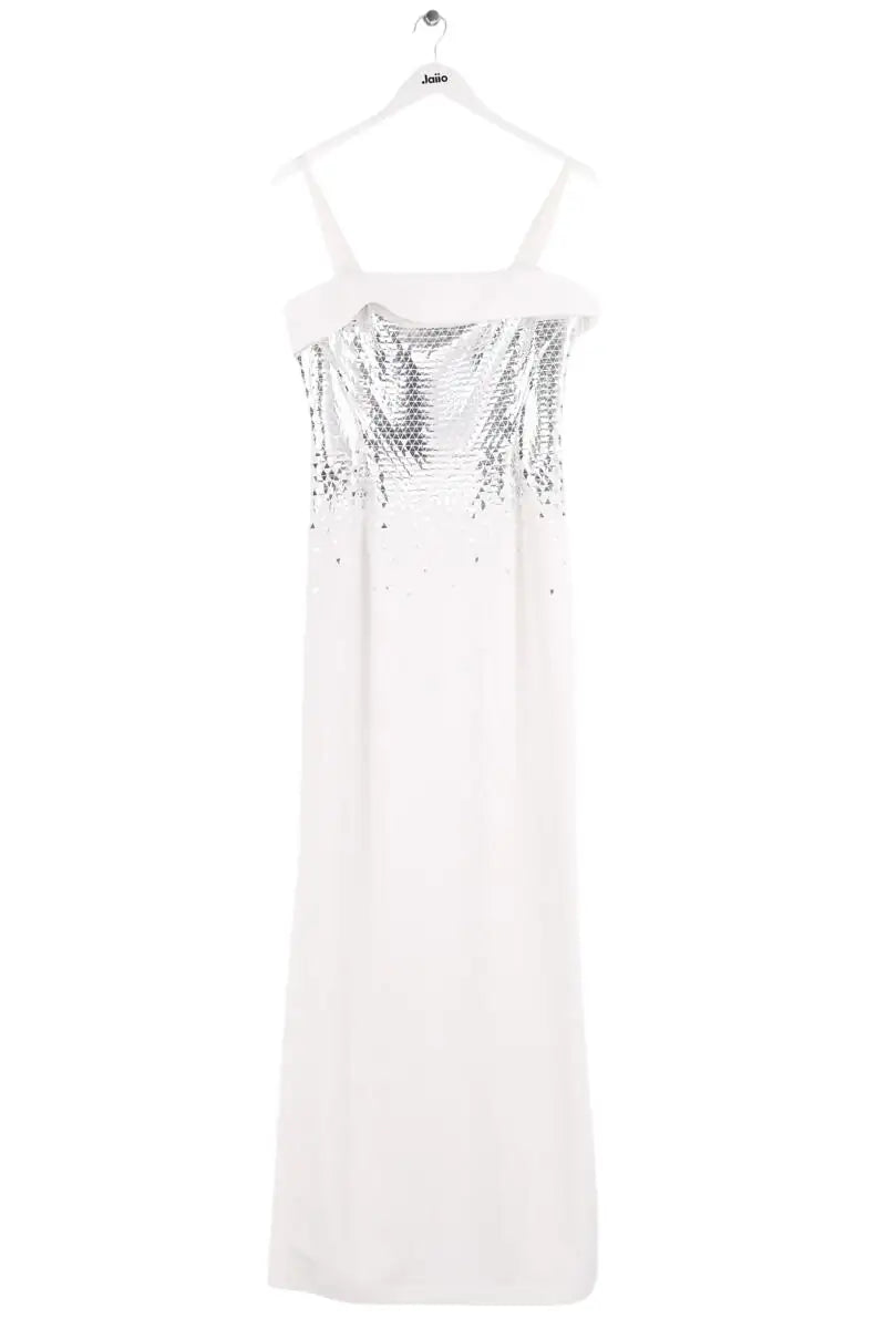 Robe de cérémonie Thierry Mugler Couture Blanc en Synthétique, taille S - Seconde Main
