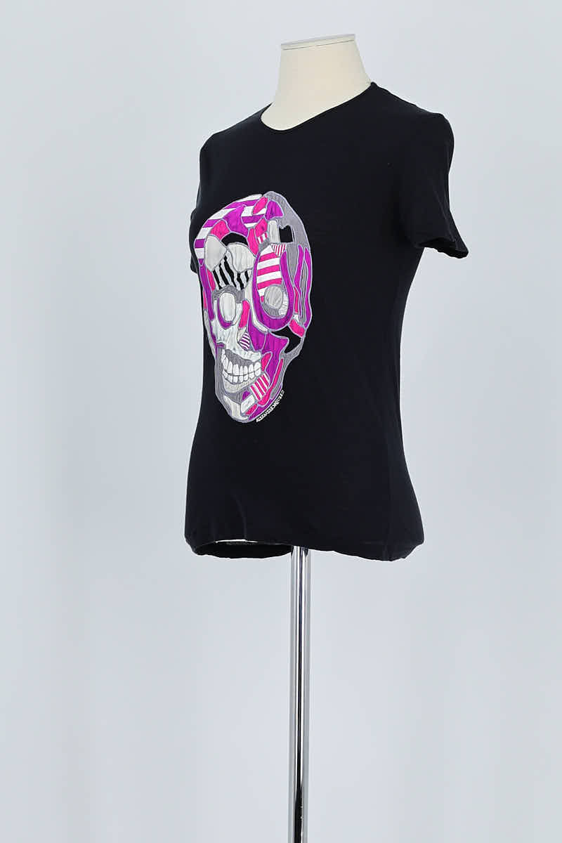 T-shirt Alexander McQueen  Noir