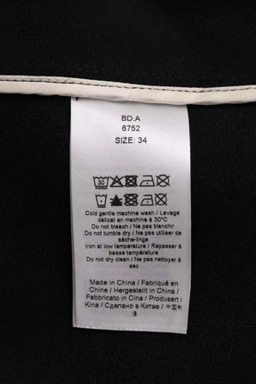 Robe Ganni Noir en Synthétique