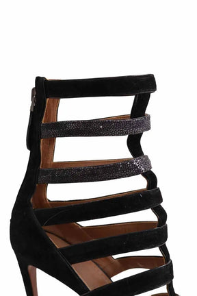 Talons Alaïa Noir en Cuir