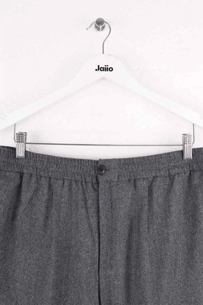 Pantalon droit Ami Gris en Laine